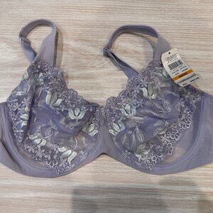New with Tags - Wacoal Lace Bra - Lavender - Size 36DD